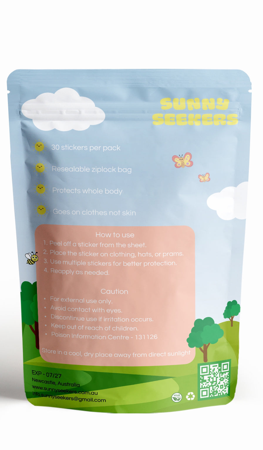 Mosquito Repellent Stickers