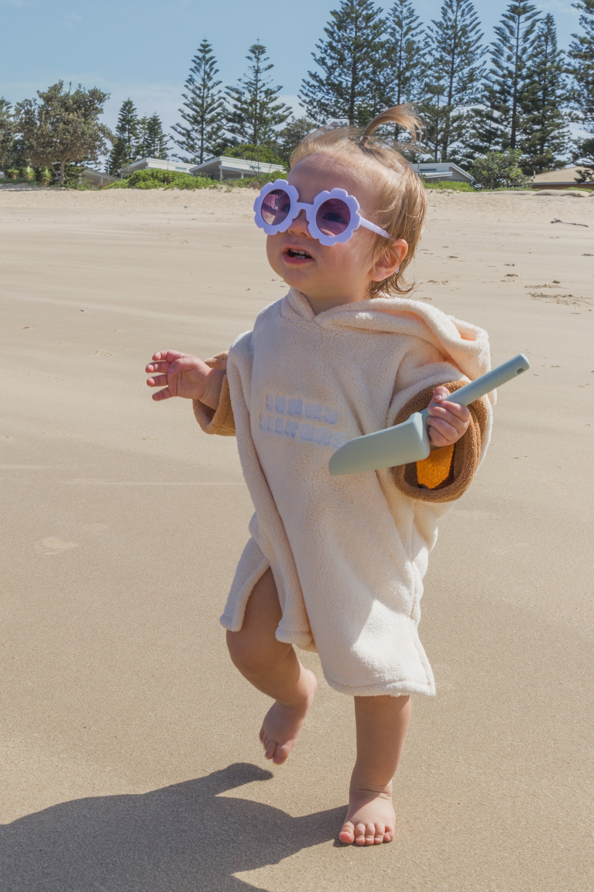Hooded Towel - Sand