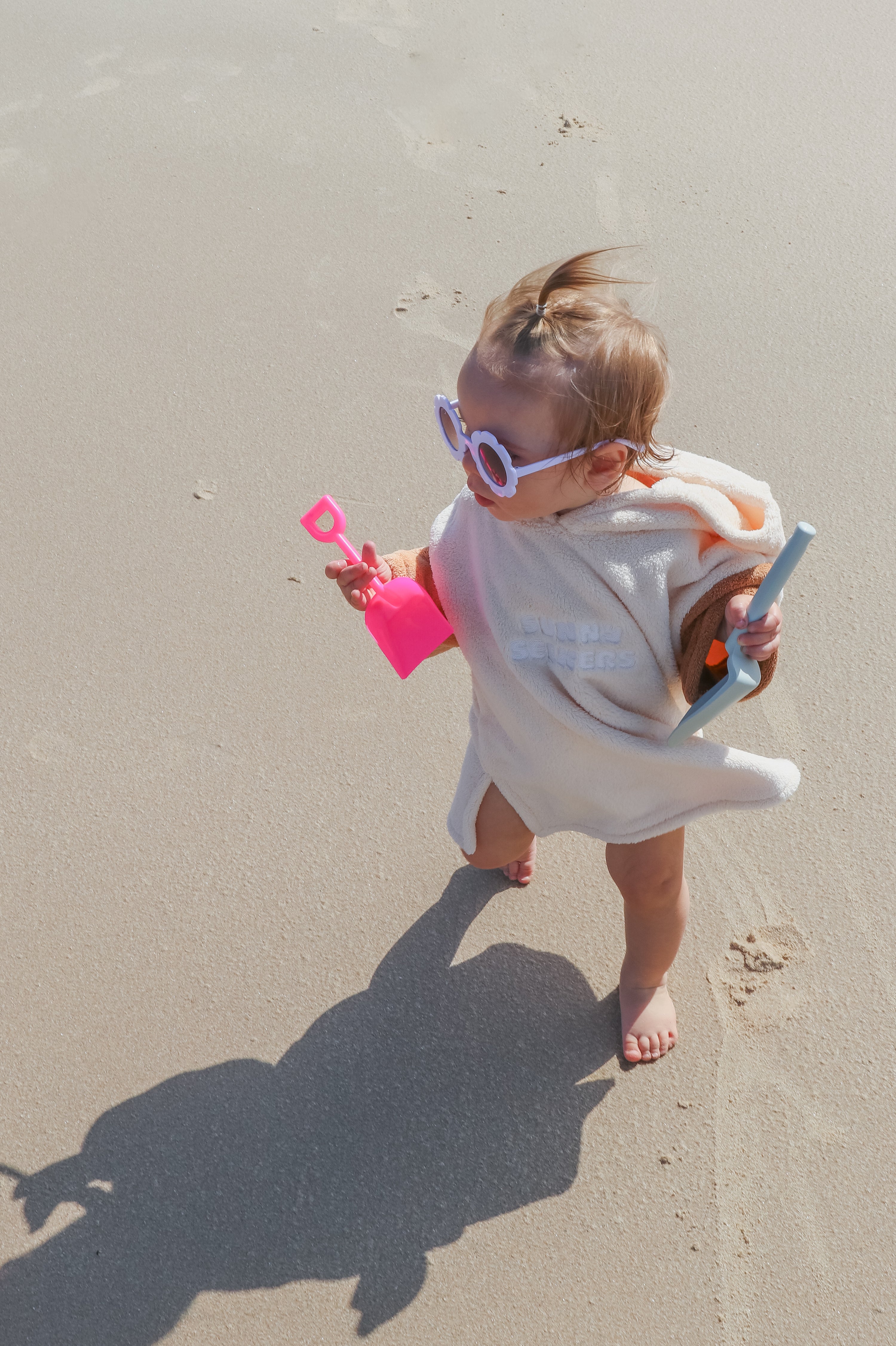 Hooded Towel - Sand