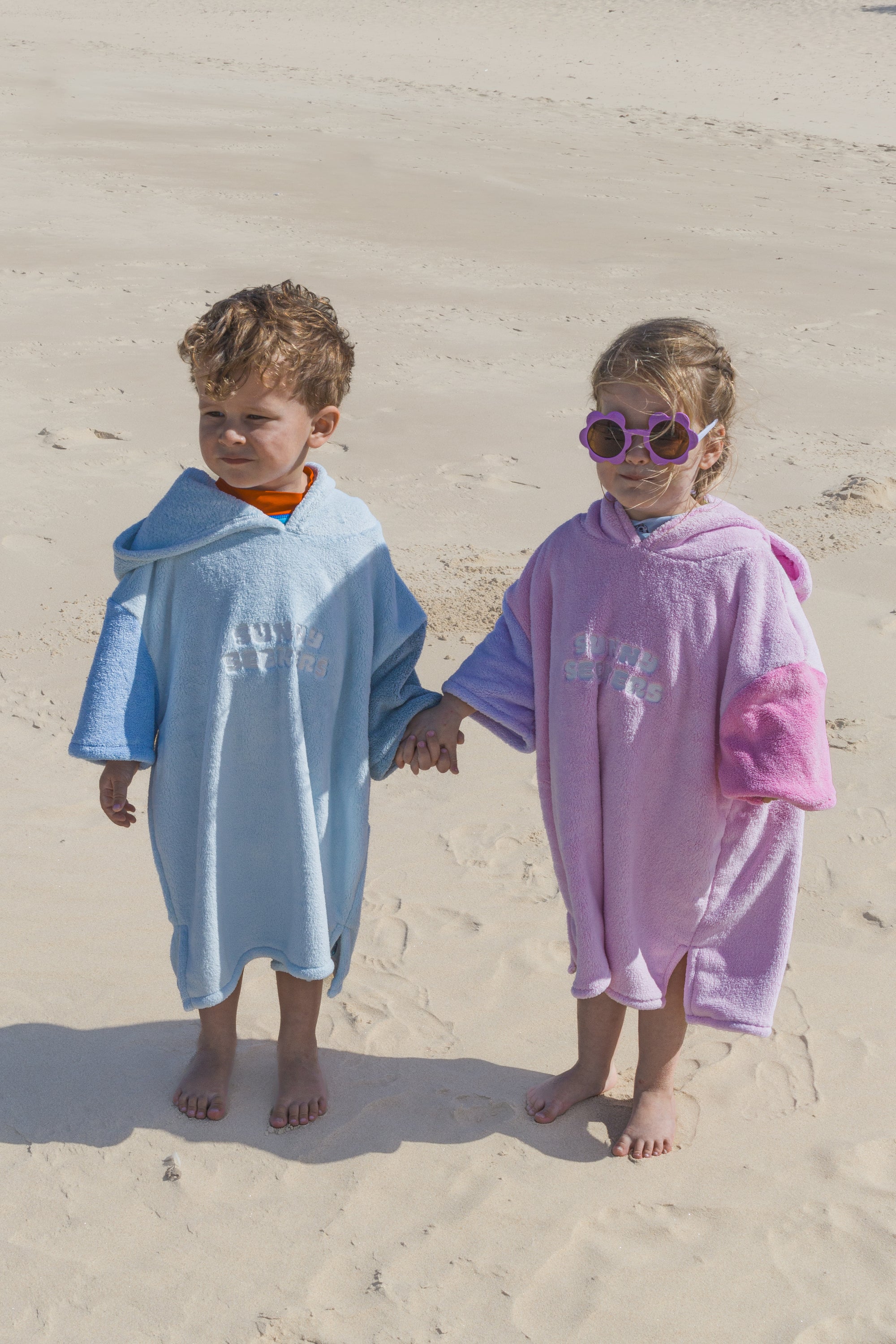 Hooded Towel - Sky Blue