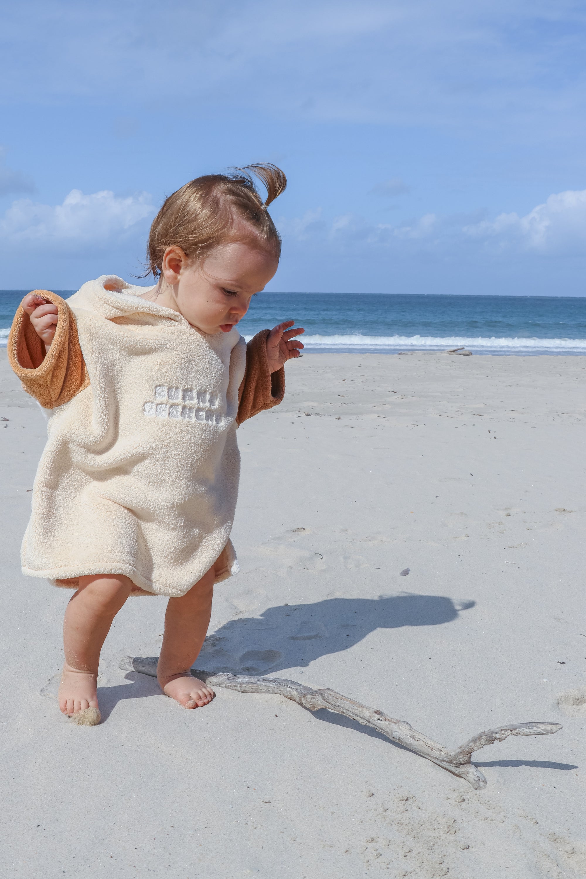 Hooded Towel - Sand