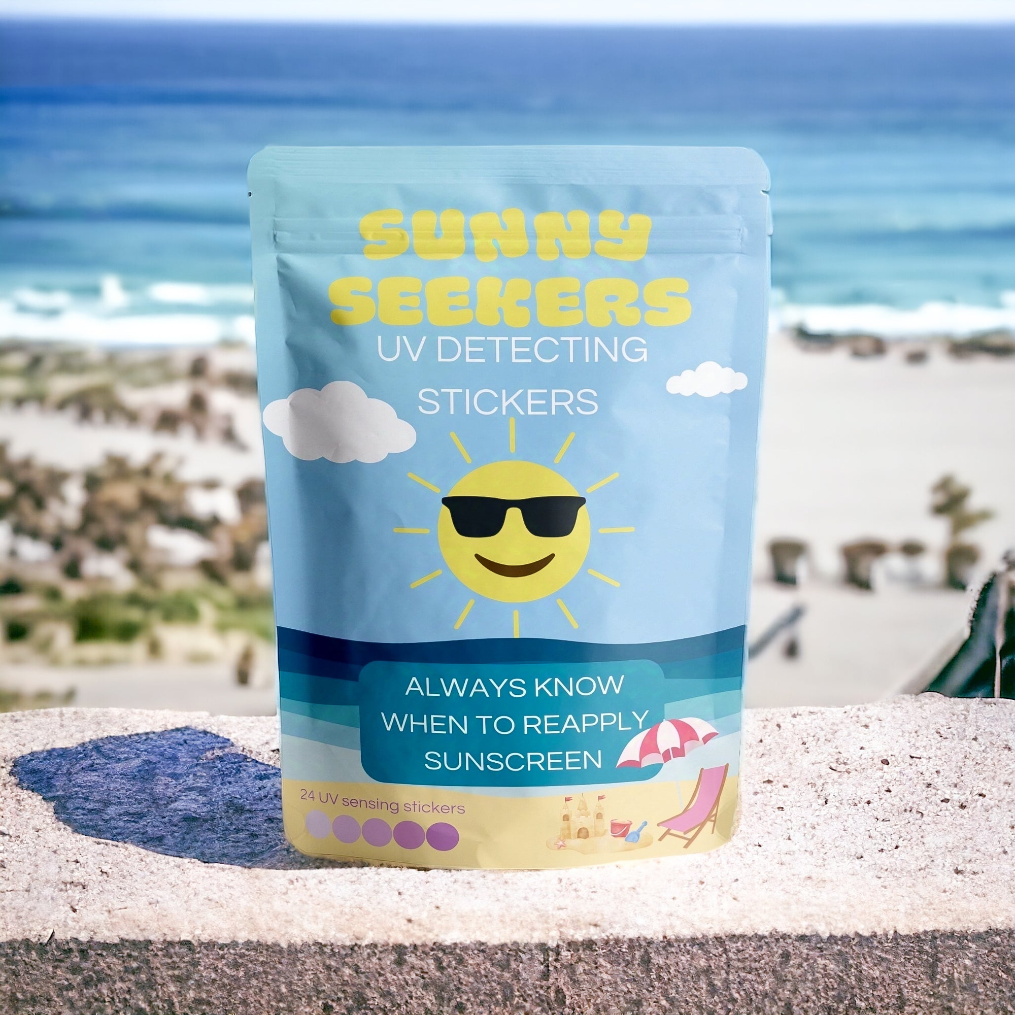 Uv detection stickers